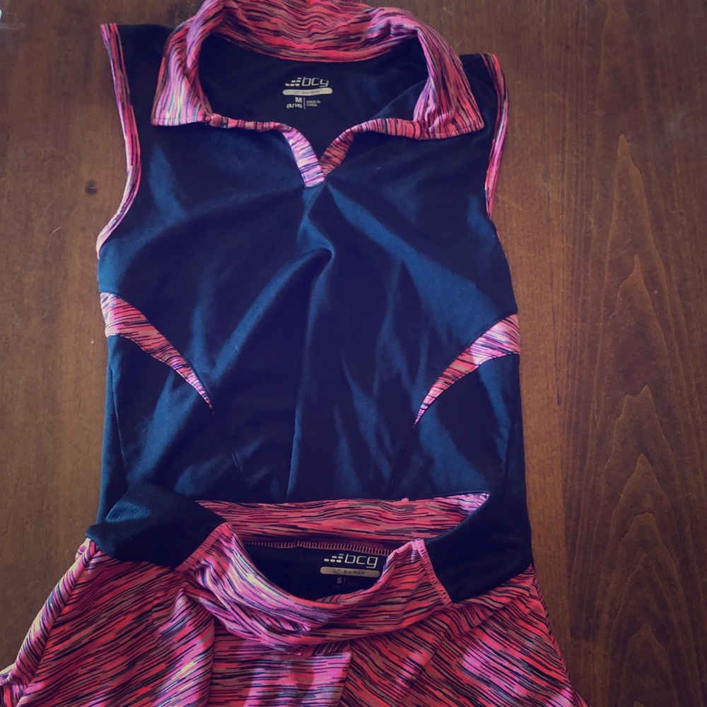BCG Youth Girls Golf/Tennis Outfit